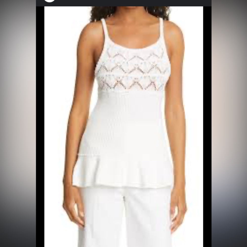 NWT Rebecca Taylor Elegant White Women's Top XL
